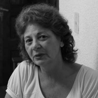 Nina Bardwell Older woman with shoulder-length dark hair